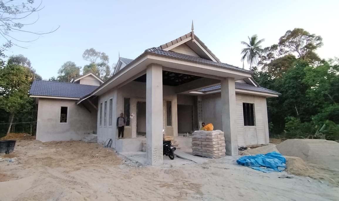 Sebelum Rumah banglo 1 tingkat
